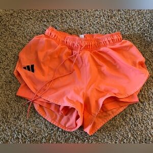 adidas Orange Athletic Shorts